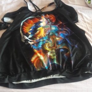 Grateful Dead themed bathing suit